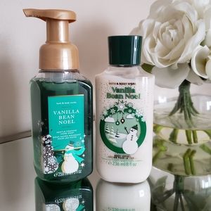 Bath and Bodyworks Vanilla Bean Noel set🍦